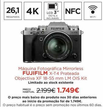 El Corte Inglés Câmera fotográfica fujifilm promoção