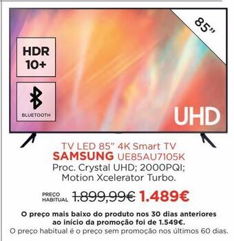 El Corte Inglés Smart tv samsung promoção