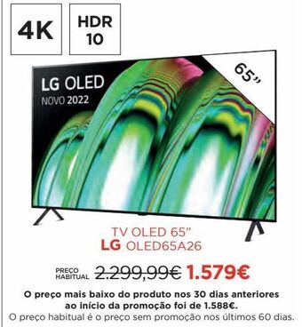 El Corte Inglés Tv 65'' led lg promoção