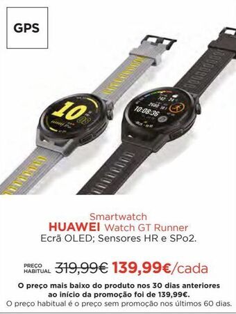 El Corte Inglés Smartwatch huawei promoção