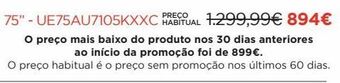 El Corte Inglés Smart tv samsung promoção