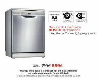 El Corte Inglés Lava louças bosch promoção