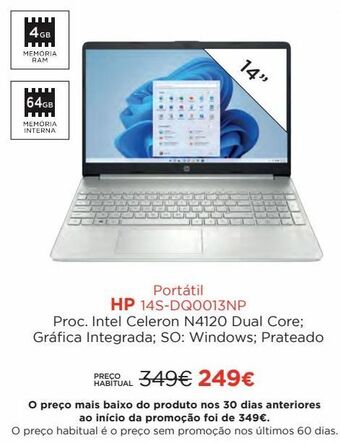 El Corte Inglés Notebook hp promoção