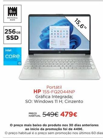 El Corte Inglés Notebook hp promoção