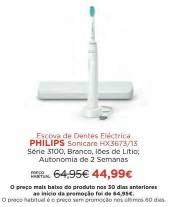 El Corte Inglés Escova de dentes elétrica philips promoção