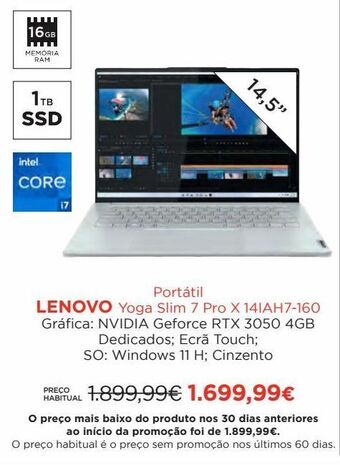 El Corte Inglés Notebook lenovo promoção
