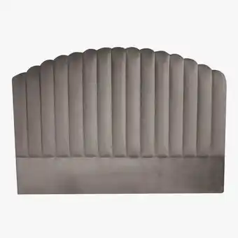 VIVA Cabeceira de cama princess cinza elefante 184x120x10cm promoção