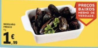 E.Leclerc Mexilhao fresco 1kg promoção