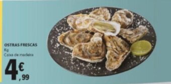 E.Leclerc Ostras Frescas 1kg promoção