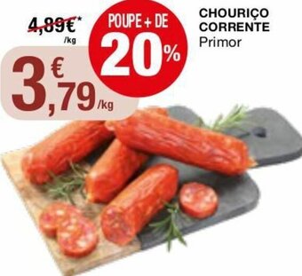 Intermarché Chouriço Corrente Primor promoção