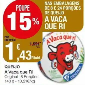 Intermarché Queijo A Vaca que Pi 140g promoção
