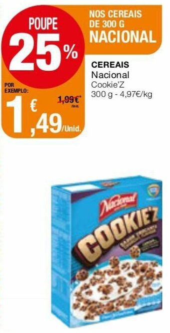 Intermarché Cereais Nacional 300g promoção