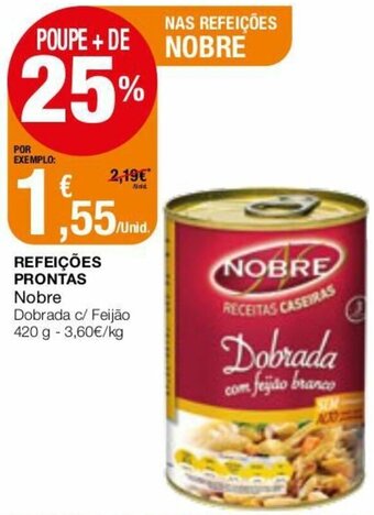 Intermarché Refeições Prontas Nobre 420g promoção