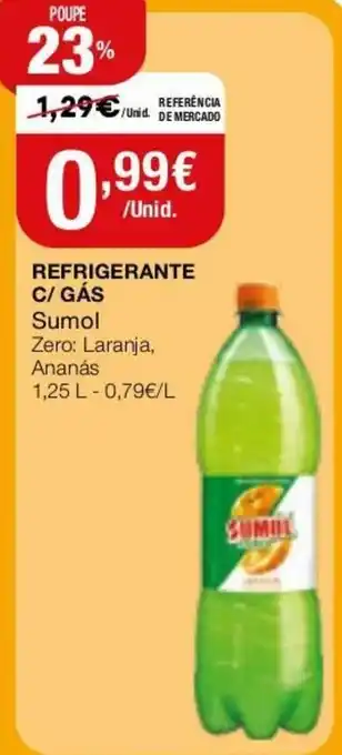 Intermarché Refregerante C/Gás Sumol 1,75L promoção