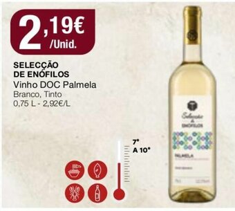 Selecção de Enófilos Vinho DOC Palmela 0,75L