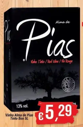 Vinho tinto pias
