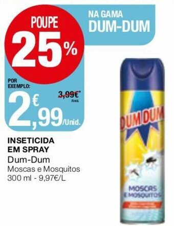 Intermarché Insecticida em Spray Dum-Dum 300ml promoção