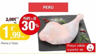 Intermarché Peru Perna C/Osso promoção