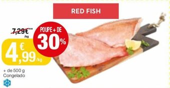 Intermarché Red Fish + de 500g Congelado promoção