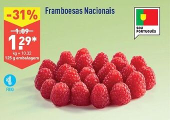 ALDI Framboesa promoção
