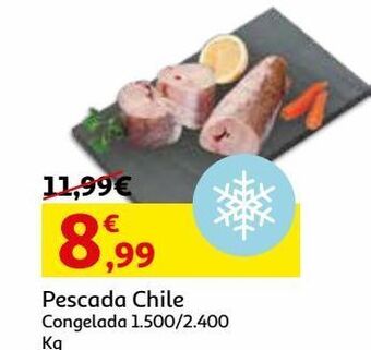 Auchan Pescada congelada chile 1.500/2.400 kg promoção