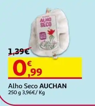 Auchan Alho seco auchan 250 g promoção