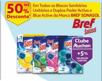 Auchan Bloco sanitário sonasol promoção
