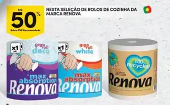 Continente Renova 50% desconto promoção