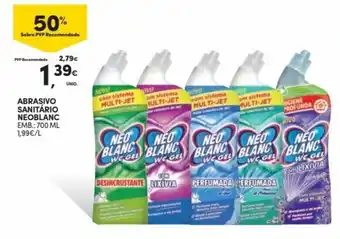 Continente Abrasivo Sanitario NeoBlanc 700ml promoção