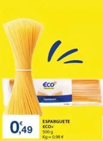 E.Leclerc Esparguete eco+ promoção