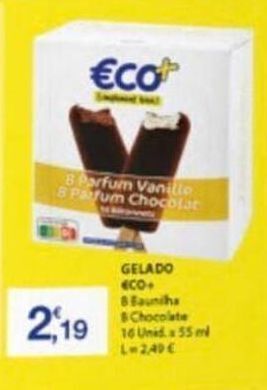 E.Leclerc Gelados eco+ promoção