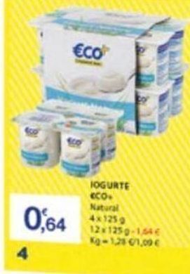 E.Leclerc Iogurte eco+ promoção