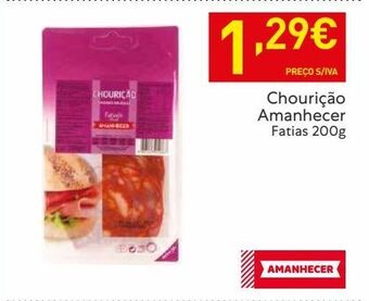 Recheio Chouriço amanhecer promoção