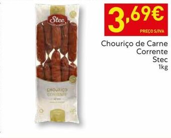 Recheio Chouriço stec promoção