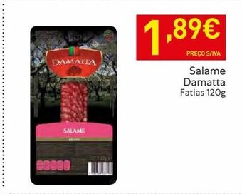 Recheio Salame damatta promoção