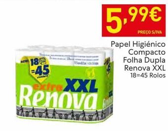 Recheio Papel higiênico renova promoção