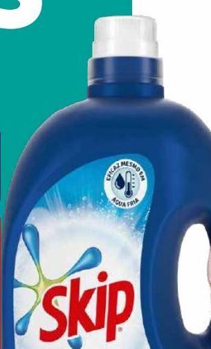 Recheio Detergente líquido skip promoção
