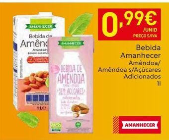 Recheio Bebidas amanhecer promoção