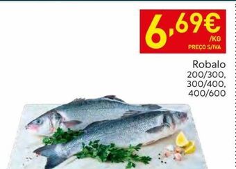 Recheio Robalo promoção