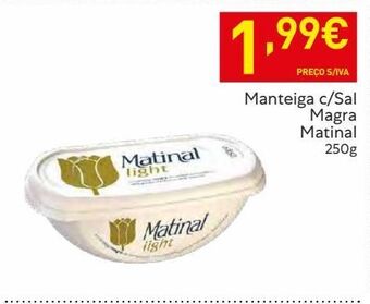 Recheio Manteiga matinal promoção