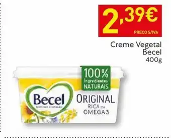 Recheio Margarina becel promoção