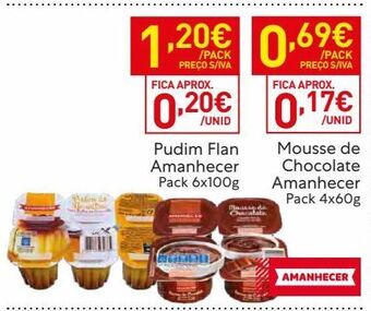 Recheio Pudim amanhecer promoção