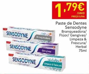 Recheio Pasta de dentes sensodyne promoção