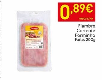 Recheio Presunto porminho promoção