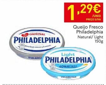 Recheio Queijo fresco philadelphia promoção