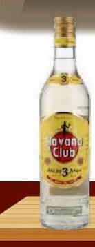 Recheio Rum havana club promoção