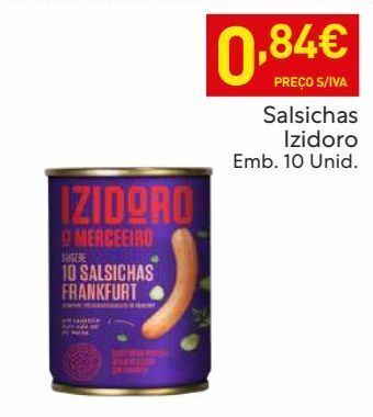 Recheio Salsicha izidoro promoção