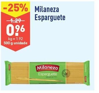 Esparguete milaneza