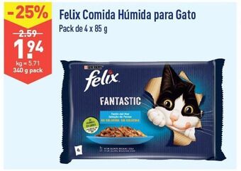 ALDI Ração para gatos felix promoção