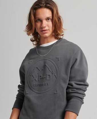 Superdry Expedition loose crew sweatshirt promoção